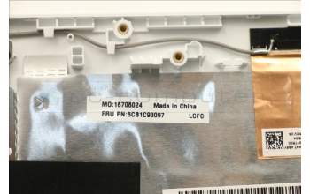 Lenovo 5CB1C93097 Tastatur inkl. TopcaseASM_EUROENGL82JWSG_BUW/F