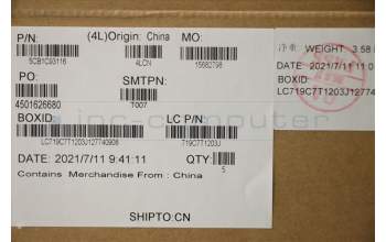 Lenovo 5CB1C93116 Tastatur inkl. Topcase ASM_SLV L82JW SG_BUW/F