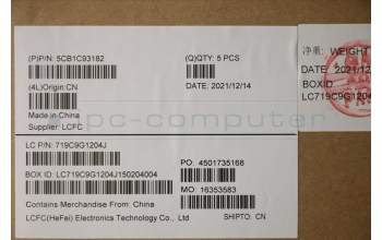 Lenovo 5CB1C93182 Tastatur inkl. Topcase ASM_SLV L82JS SGw/WHWRF