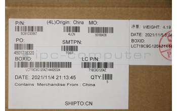 Lenovo 5CB1C93567 Tastatur inkl. Topcase ASM_UK L82JS STw/BUWRF