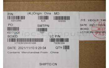 Lenovo 5CB1C93680 Tastatur inkl. Topcase ASM_FRA L82K8 BK