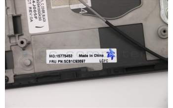 Lenovo 5CB1C93697 Tastatur inkl. Topcase schweiz L82K8 BK