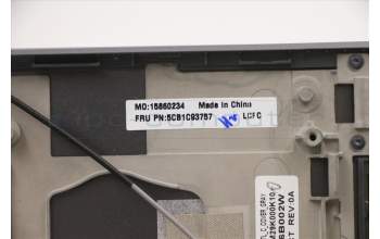 Lenovo 5CB1C93757 Tastatur inkl. Topcase ASM_RUS L82K8 GY