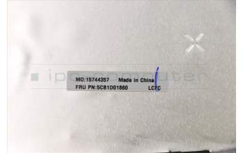 Lenovo 5CB1D01860 Tastatur inkl. Topcase ASM_NORDIC L82NXIG_FP_D