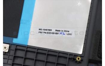 Lenovo 5CB1D01897 Tastatur inkl. Topcase ASM_CZE/SLKL82NXIG_FP_U
