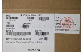 Lenovo 5CB1D01901 Tastatur inkl. Topcase ASM_UKR L82NX IG_FP_U