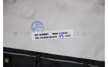 Lenovo 5CB1D01916 C-Cover with keyboard, French, Abyss Blue, Backlight, US