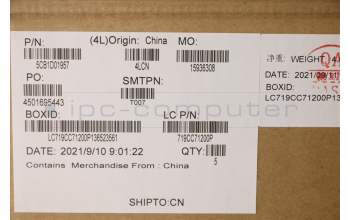 Lenovo 5CB1D01957 Tastatur inkl. TopcaseASM_NORDICL82C7IG_TEXLIPC