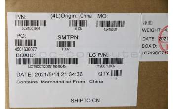 Lenovo 5CB1D01964 Tastatur inkl. Topcase ASM_BULL82C7IG_TEX_LIPC