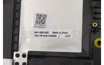 Lenovo 5CB1D03658 Tastatur inkl. Topcase ASM_ENG L81W1 NFPBKLIPC