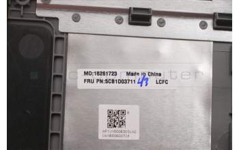 Lenovo 5CB1D03711 Tastatur inkl. Topcase ASM_SLV L81W1 NFPPGLIPC