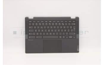 Lenovo 5CB1D04932 C-Cover with keyboard, French, Iron Grey, Backlight, Non-Fingerprint, US