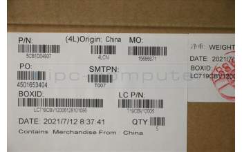 Lenovo 5CB1D04937 Tastatur inkl. Topcase NORDIC L 82M7 NFP IG BL