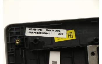 Lenovo 5CB1D04941 C-Cover with keyboard, Spanish, Iron Grey, Backlight, Non-Fingerprint, UK