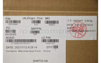 Lenovo 5CB1D04949 Tastatur inkl. TopcaseASM UK L 82M7 NFP IG BL