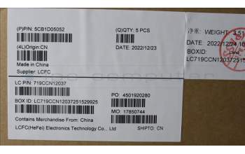 Lenovo 5CB1D05052 Tastatur inkl. Topcase ASM_UKR L82JH BU RGB