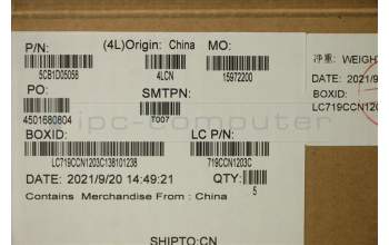 Lenovo 5CB1D05058 Tastatur inkl. Topcase ASM_ENG L82JH BU WH