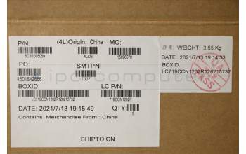 Lenovo 5CB1D05059 Tastatur inkl. Topcase ASM_EURO ENG L82JH BUWH