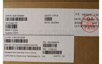 Lenovo 5CB1D05060 Tastatur inkl. Topcase ASM_FRA/ENG L82JH BU WH