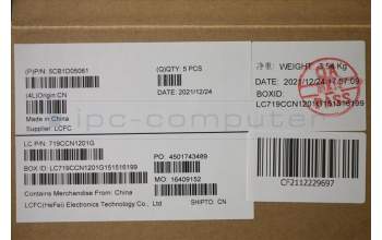 Lenovo 5CB1D05061 Tastatur inkl. Topcase ASM_UK L82JH BU WH