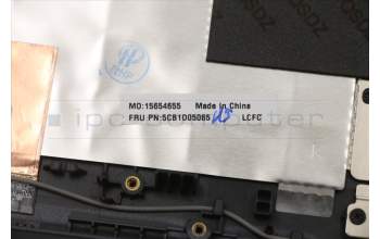 Lenovo 5CB1D05065 Tastatur inkl. Topcase deutsch L82JH BU WH