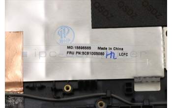 Lenovo 5CB1D05080 Tastatur inkl. Topcase schweiz L82JH BU WH