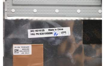 Lenovo 5CB1D05086 Tastatur inkl. Topcase ASM_BEL L82JH SG BU