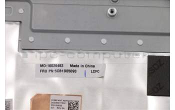 Lenovo 5CB1D05093 Tastatur inkl. Topcase ASM_UK L82JH SG BU