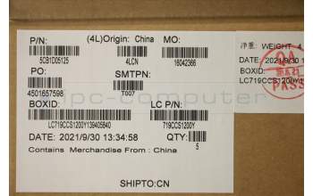 Lenovo 5CB1D05125 Tastatur inkl. Topcase ASM_HBW L82K6 GY