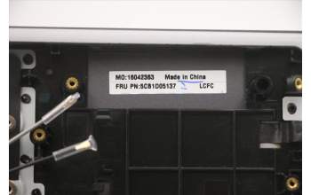 Lenovo 5CB1D05137 Tastatur inkl. Topcase ASM_TUR L82K6 GY