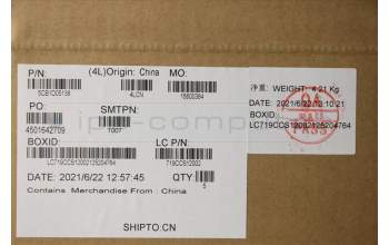 Lenovo 5CB1D05138 Tastatur inkl. Topcase ASM_UK L82K6 GY