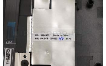 Lenovo 5CB1D05232 Tastatur inkl. TopcaseASMCZE/SLKL82JDSGw/RGBWRF