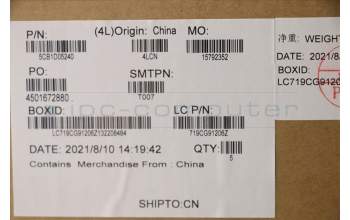 Lenovo 5CB1D05240 Tastatur inkl. Topcase ASM_HBW L82JDSGw/RGBWRF
