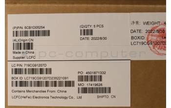 Lenovo 5CB1D05254 Tastatur inkl. Topcase ASM_TC L82JD SGw/RGBWRF