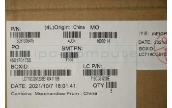 Lenovo 5CB1D05415 Tastatur inkl. Topcase ASM_UK L82JD SGw/WHWRF