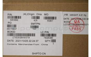 Lenovo 5CB1D05432 Tastatur inkl. Topcase ASM_HUN L82JD STw/BUWRF