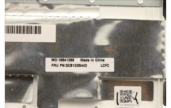 Lenovo 5CB1D05443 Tastatur inkl. Topcase schweiz L82JD STw/BUWRF