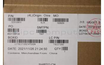 Lenovo 5CB1D09616 Tastatur inkl. Topcase ASM_ARA L82JFSGw/RGBWRF