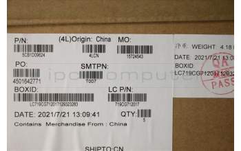 Lenovo 5CB1D09624 Tastatur inkl. Topcase ASM_UK L82JFSGw/RGBWRF