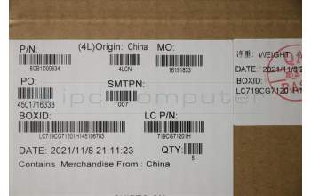 Lenovo 5CB1D09634 Tastatur inkl. Topcase ASM_ITA L82JFSGw/RGBWRF