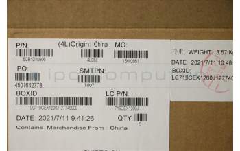 Lenovo 5CB1D10906 Tastatur inkl. Topcase ASM_USA ENG L82JK BURGB