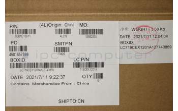 Lenovo 5CB1D10911 Tastatur inkl. Topcase ASM_HBW L82JK BU RGB