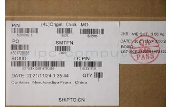 Lenovo 5CB1D10918 Tastatur inkl. Topcase ASM_LA SPA L82JK BU RGB