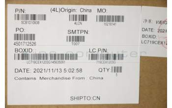 Lenovo 5CB1D10938 Tastatur inkl. Topcase ASM_USA ENG L82JK BU WH