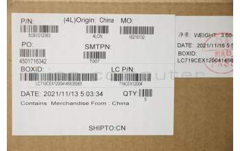 Lenovo 5CB1D12363 Tastatur inkl. Topcase ASM_UK L82JK SG BU