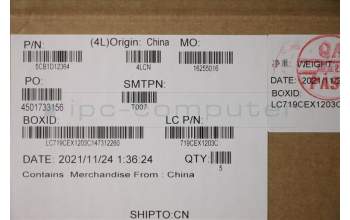 Lenovo 5CB1D12364 Tastatur inkl. Topcase ASM_USA ENG L82JK SG BU