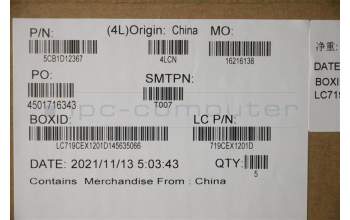 Lenovo 5CB1D12367 Tastatur inkl. Topcase deutsch L82JK SG BU