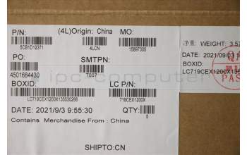 Lenovo 5CB1D12371 Tastatur inkl. Topcase ASM_HUN L82JK SG BU