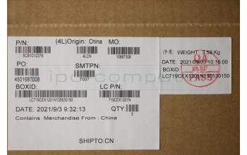 Lenovo 5CB1D12376 Tastatur inkl. Topcase ASM_LA SPA L82JK SG BU