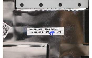 Lenovo 5CB1D12473 Tastatur inkl. Topcase ASM_HUN L82NL HY56F